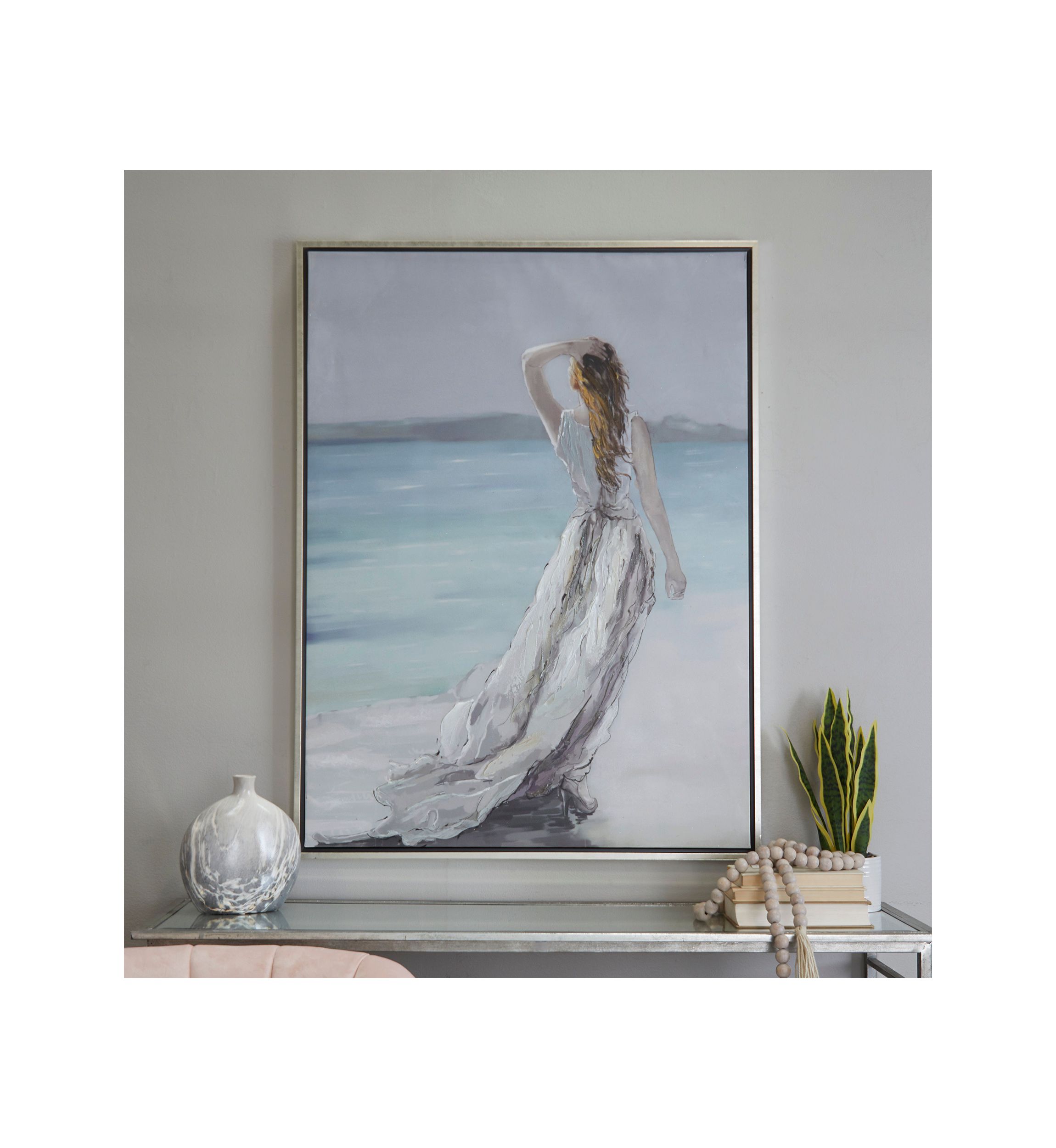 Coastal Canvas Framed Wall Art
