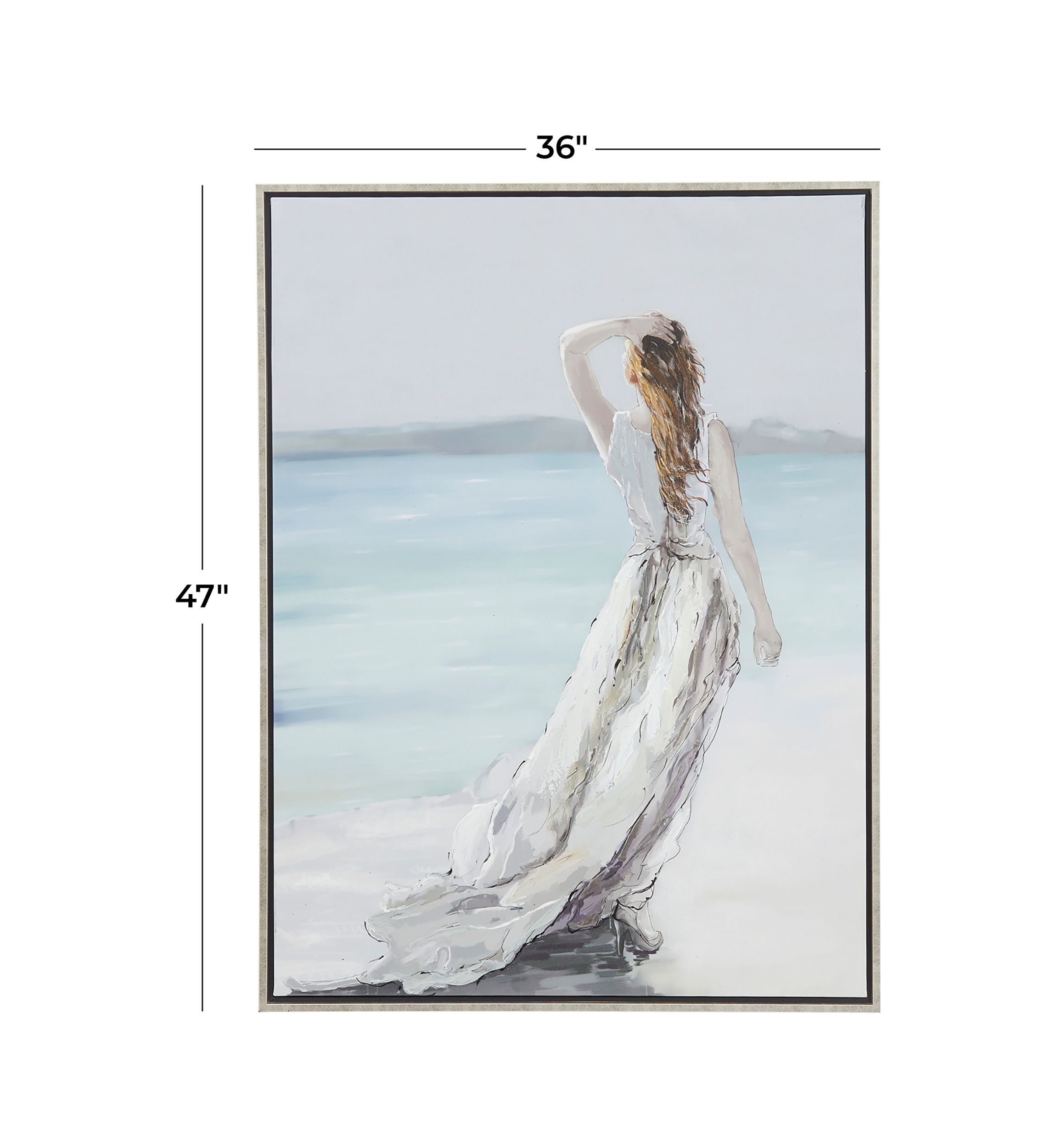 Coastal Canvas Framed Wall Art