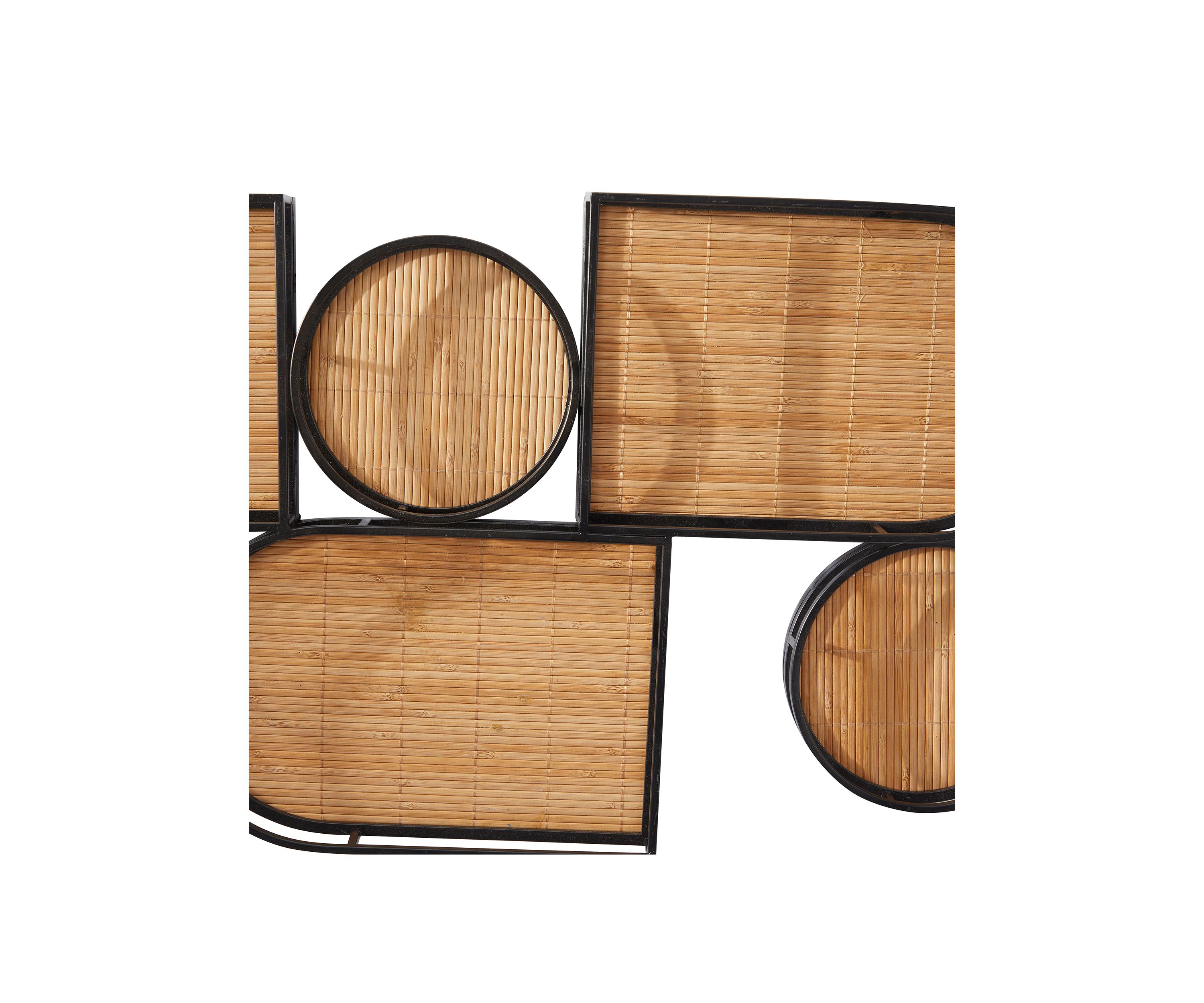 Modern Bamboo Wall Decor