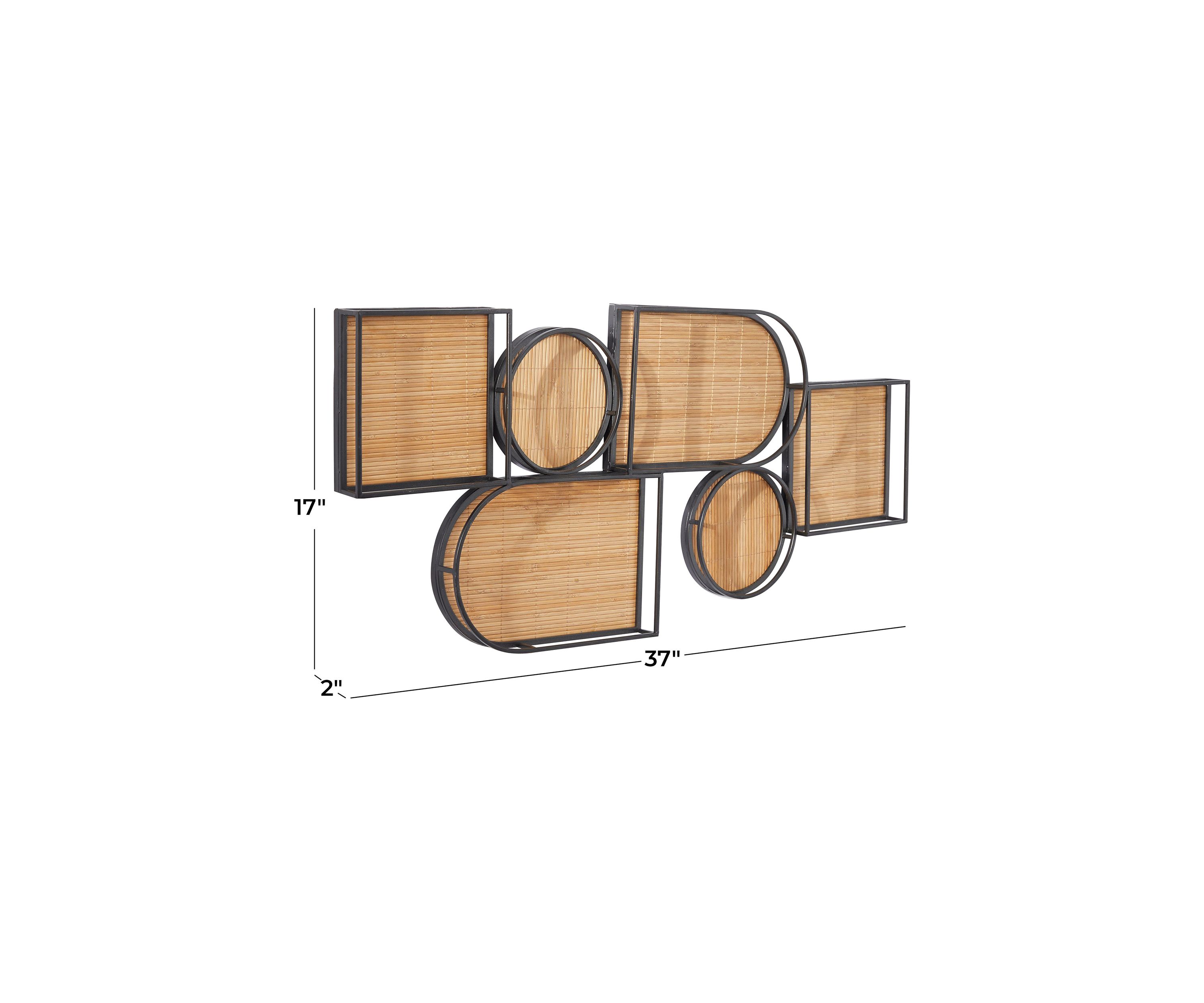 Modern Bamboo Wall Decor