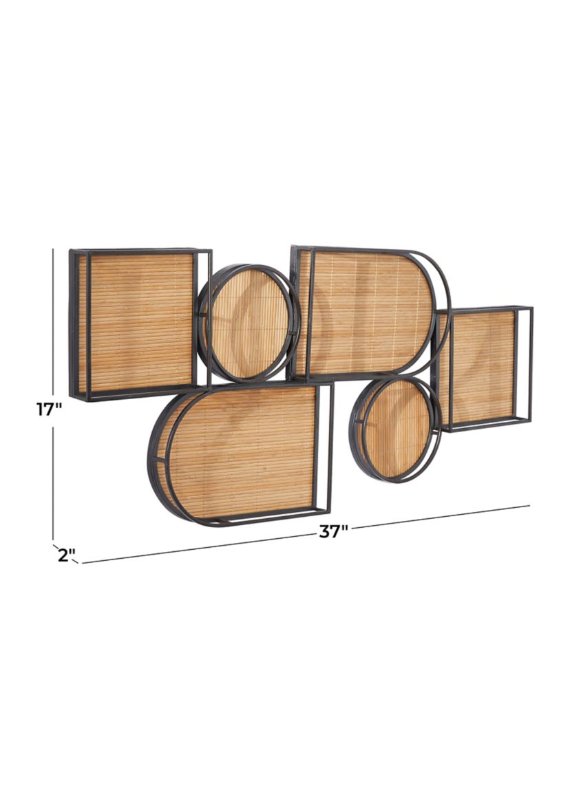 Modern Bamboo Wall Decor
