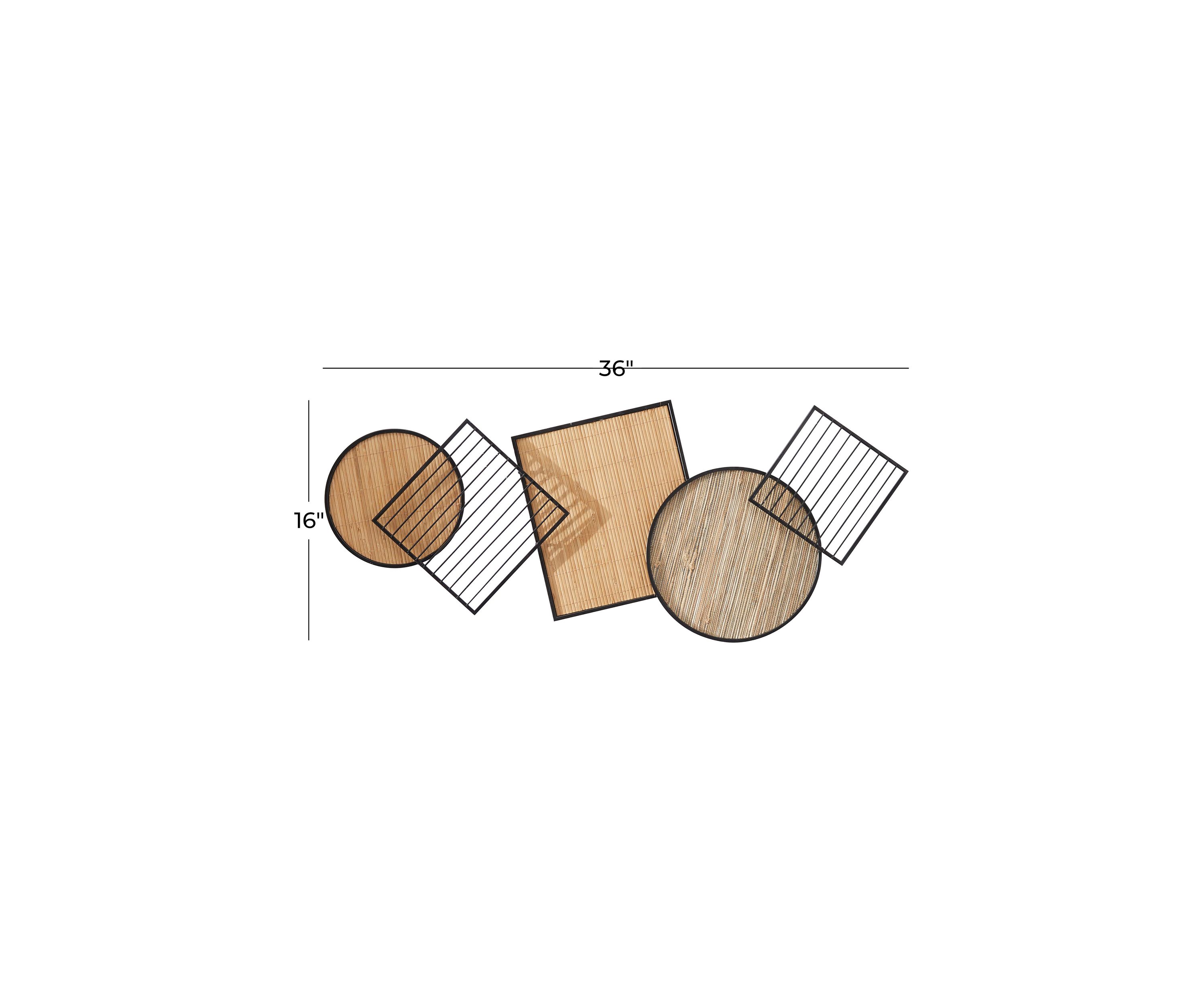Modern Bamboo Wall Decor