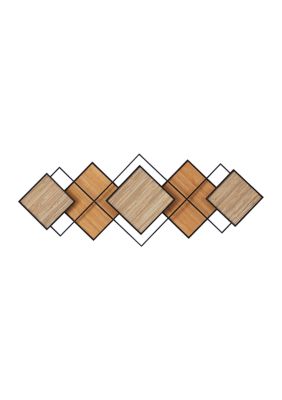 Modern Bamboo Wood Wall Decor