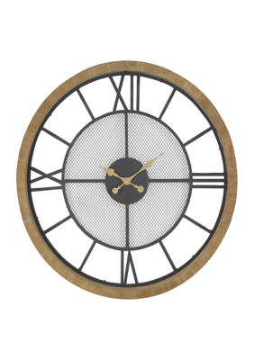 Vintage Wooden Wall Clock