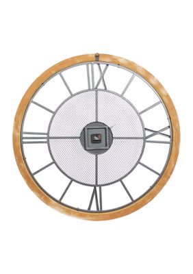 Vintage Wooden Wall Clock