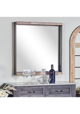 Iron  Wall Mirror - Set of 3