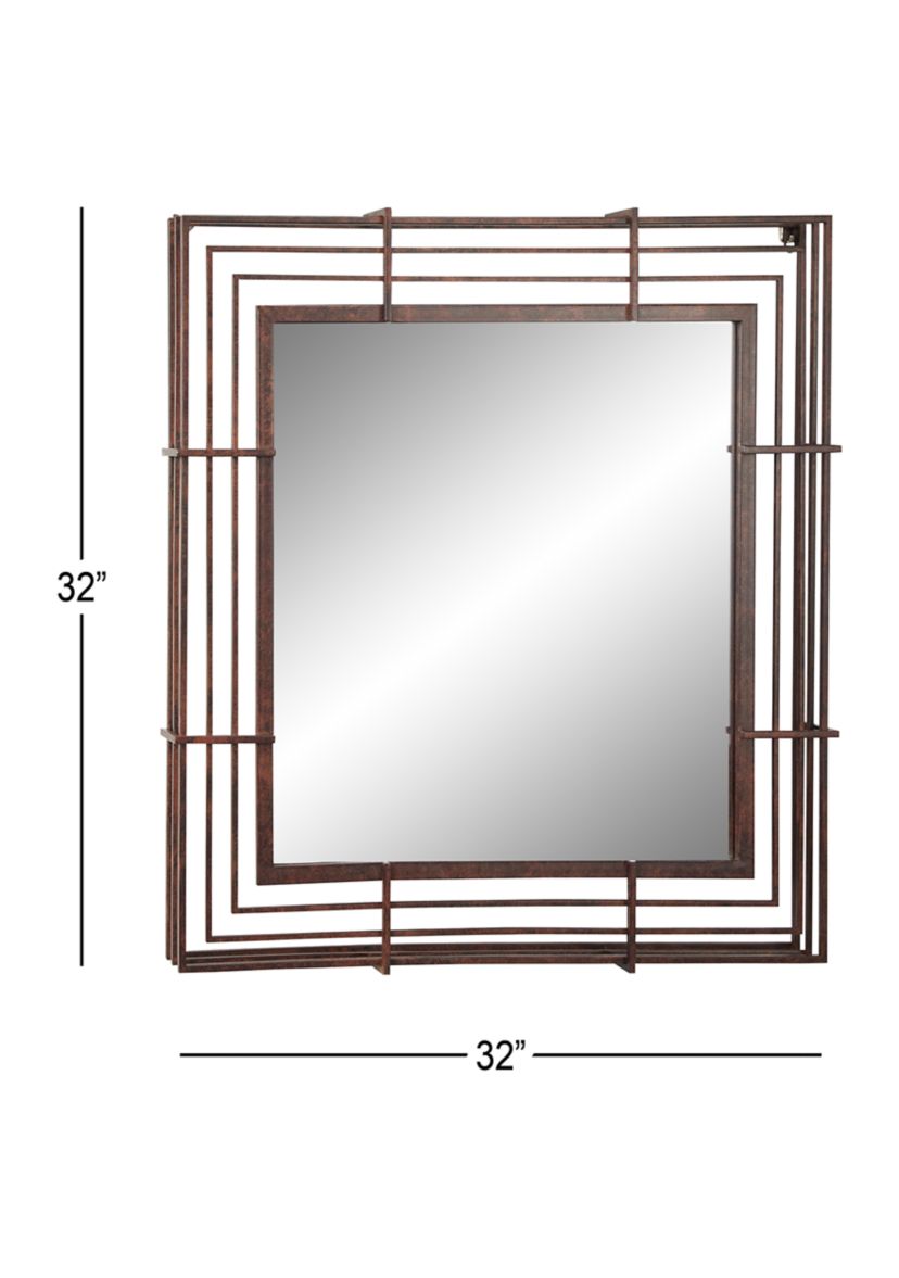 Iron  Wall Mirror
