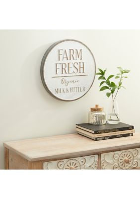 Farmhouse Metal Wall Decor