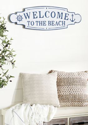 Coastal Metal Wall Decor