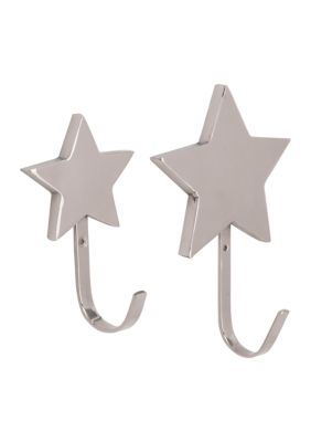 Stainless Steel Glam Wall Hook - Set of 2