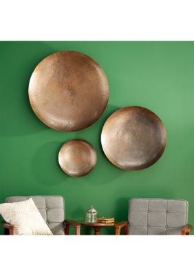 Glam Metal Wall Decor - Set of 3