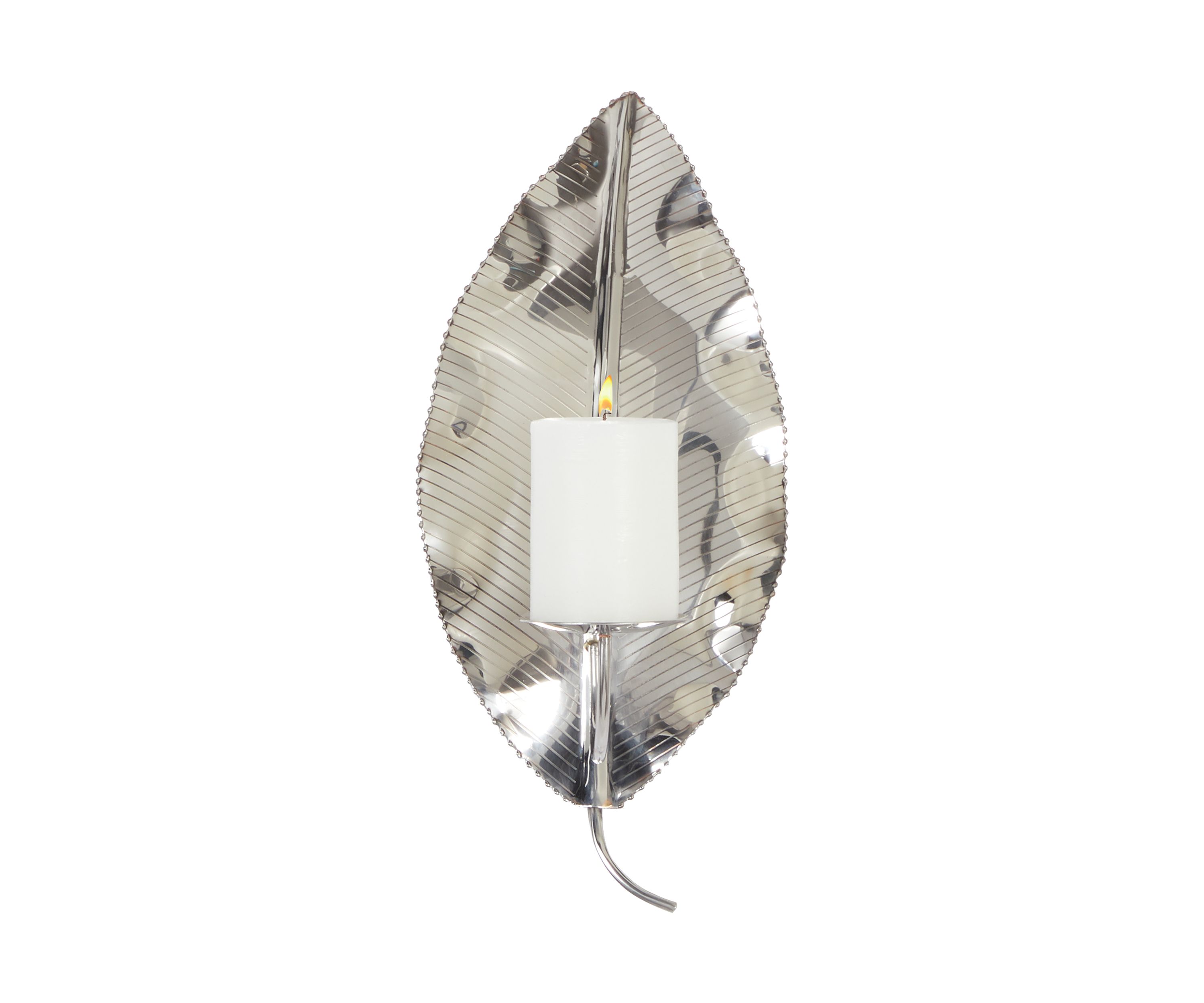 Contemporary Stainless Steel Wall Sconce