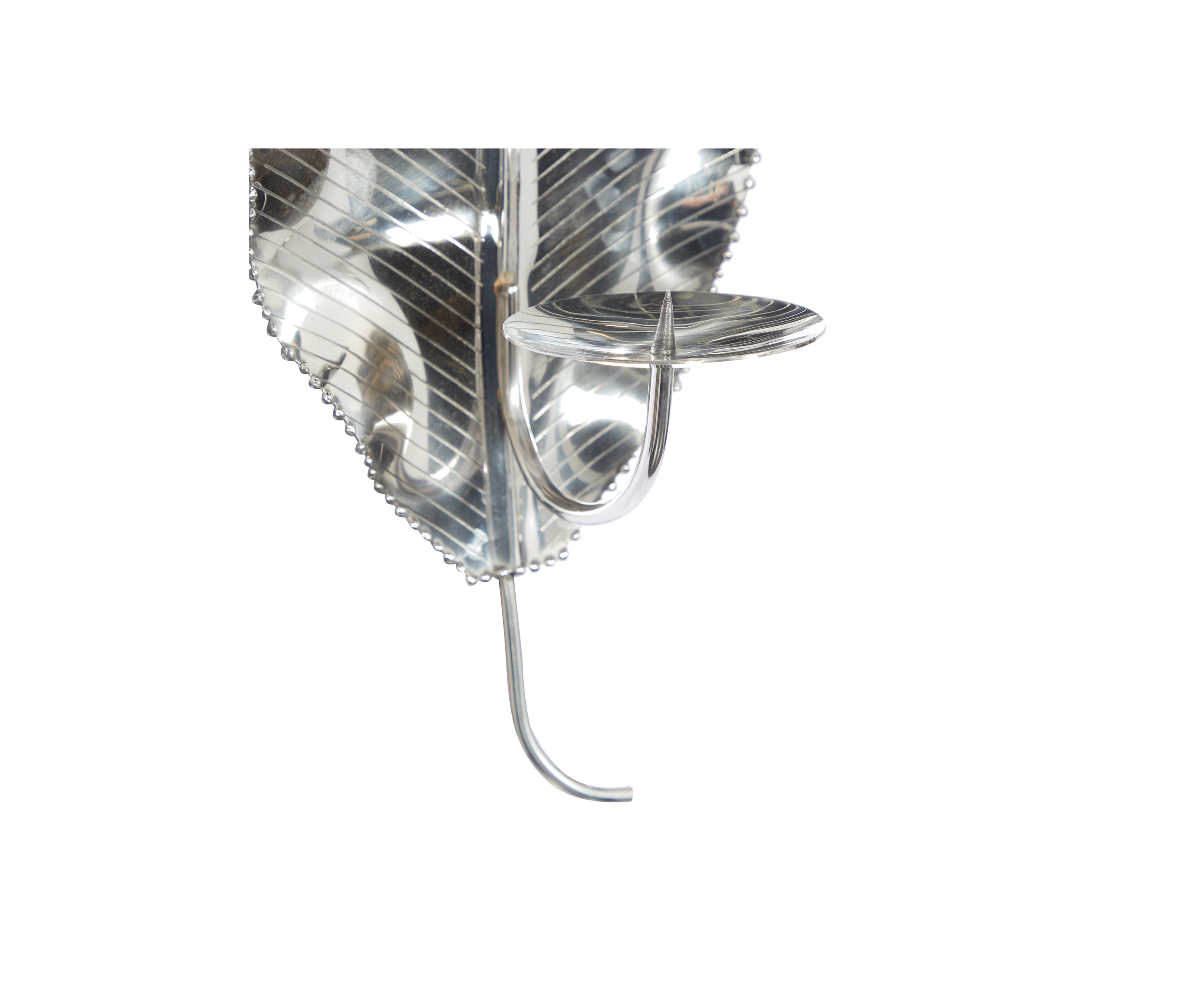Contemporary Stainless Steel Wall Sconce