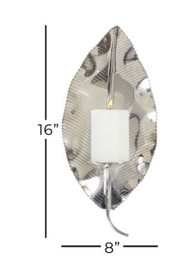 Contemporary Stainless Steel Wall Sconce