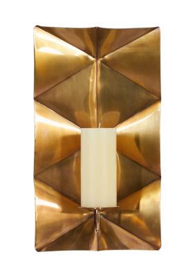 Contemporary Stainless Steel Metal Wall Sconce