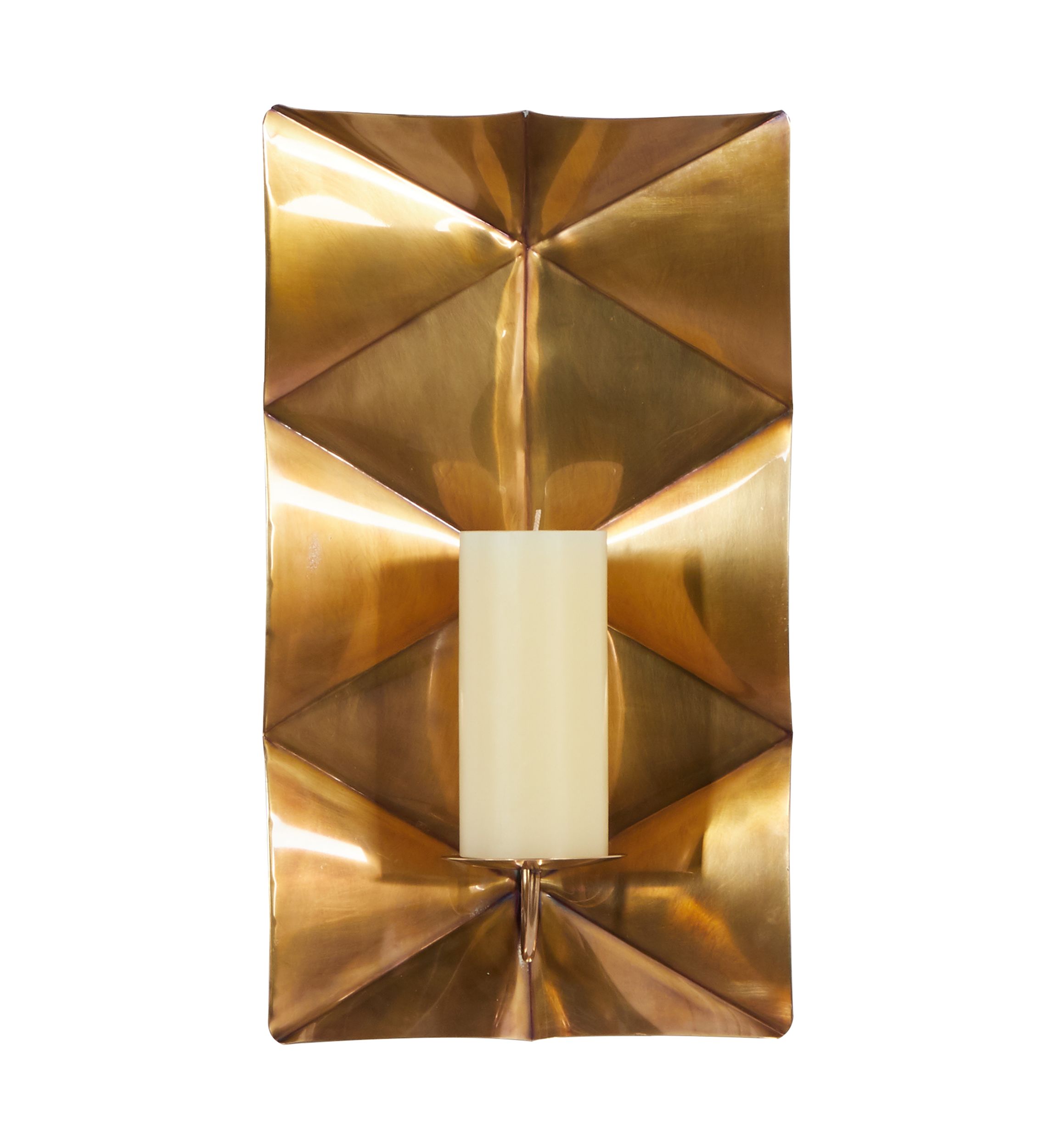 Contemporary Stainless Steel Metal Wall Sconce