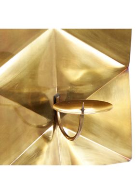 Contemporary Stainless Steel Metal Wall Sconce