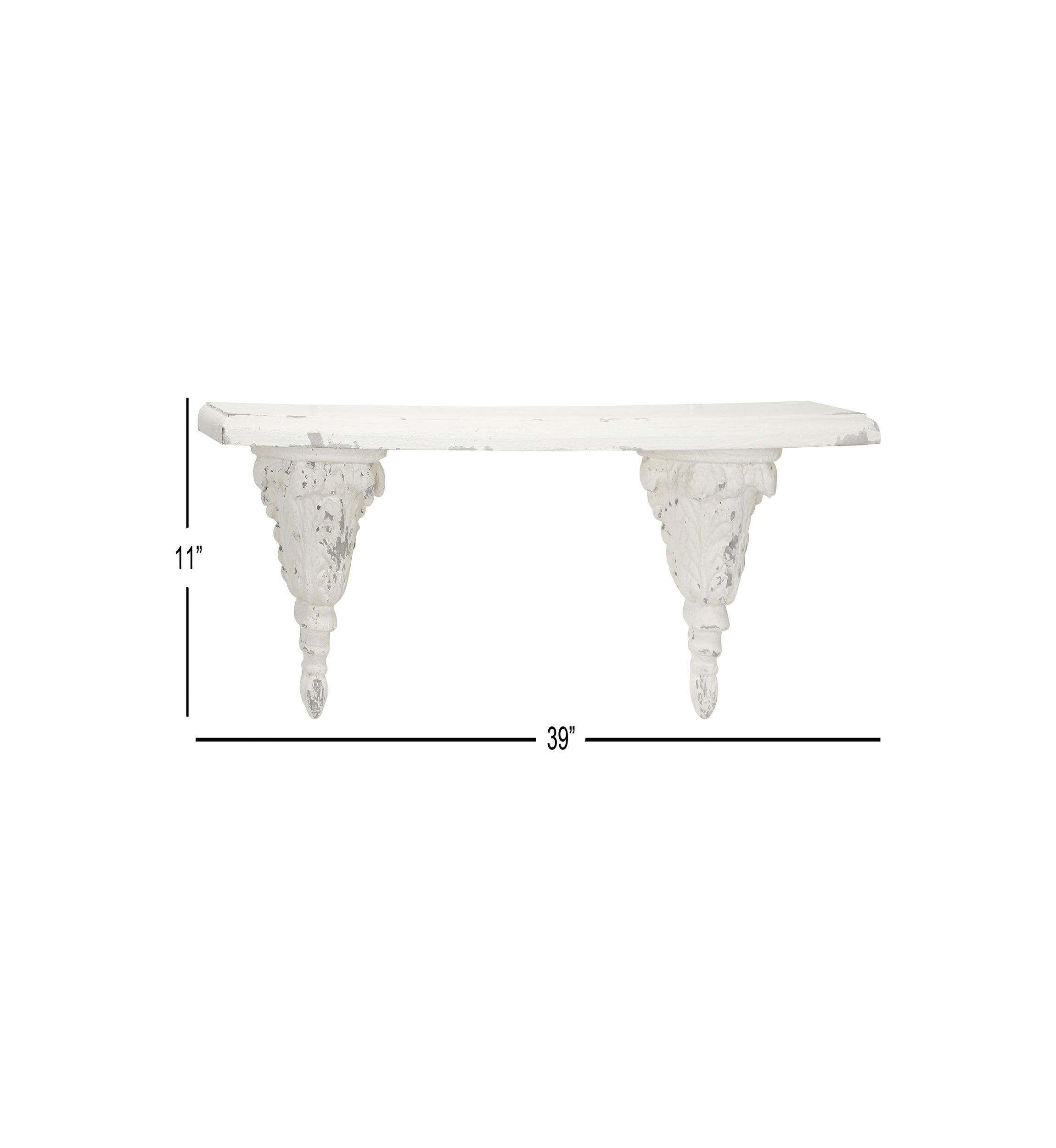 Wood Vintage Wall Shelf