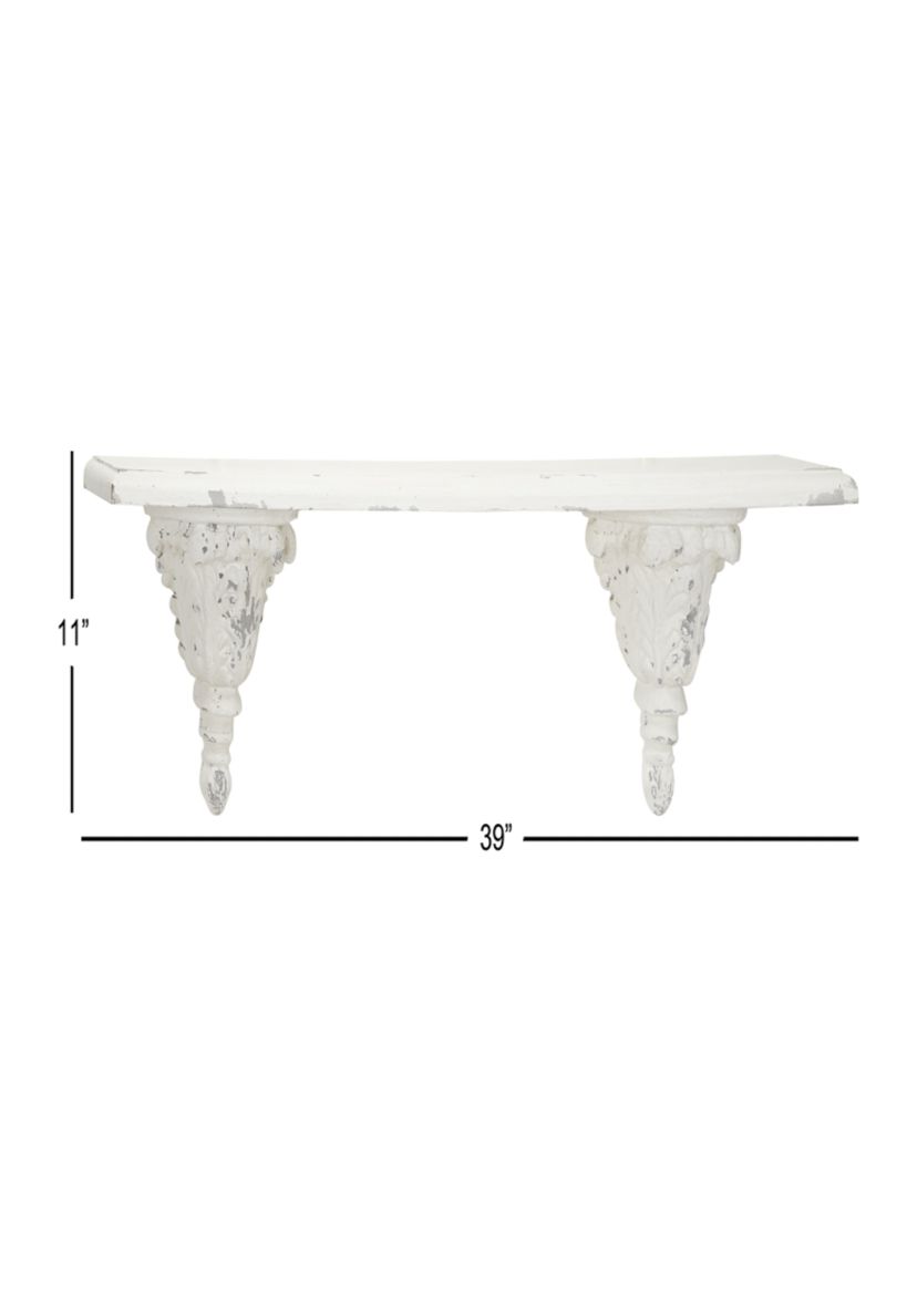 Wood Vintage Wall Shelf