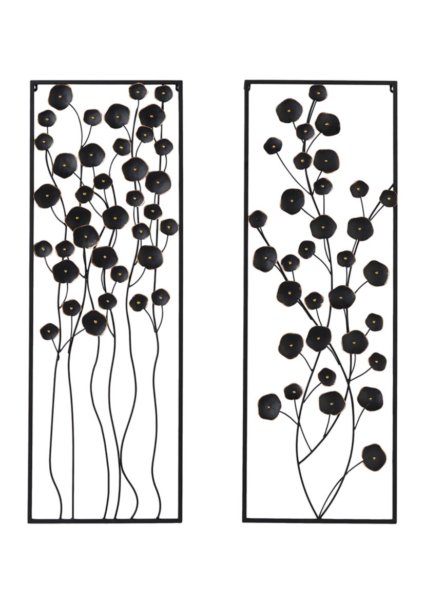 Farmhouse Metal Wall Decor - Set of 2