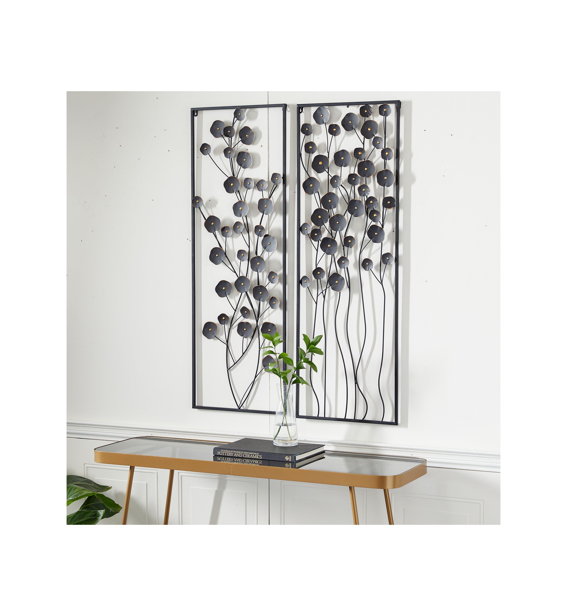 Farmhouse Metal Wall Decor - Set of 2