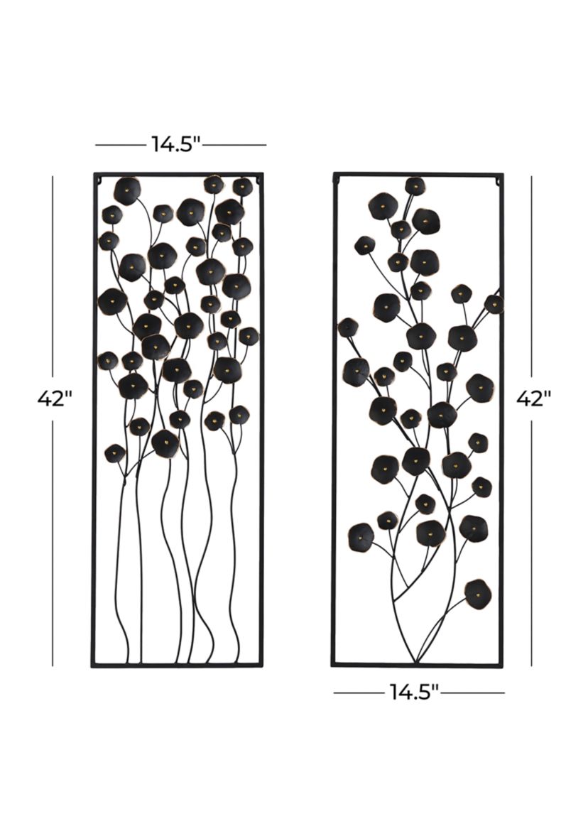 Farmhouse Metal Wall Decor - Set of 2