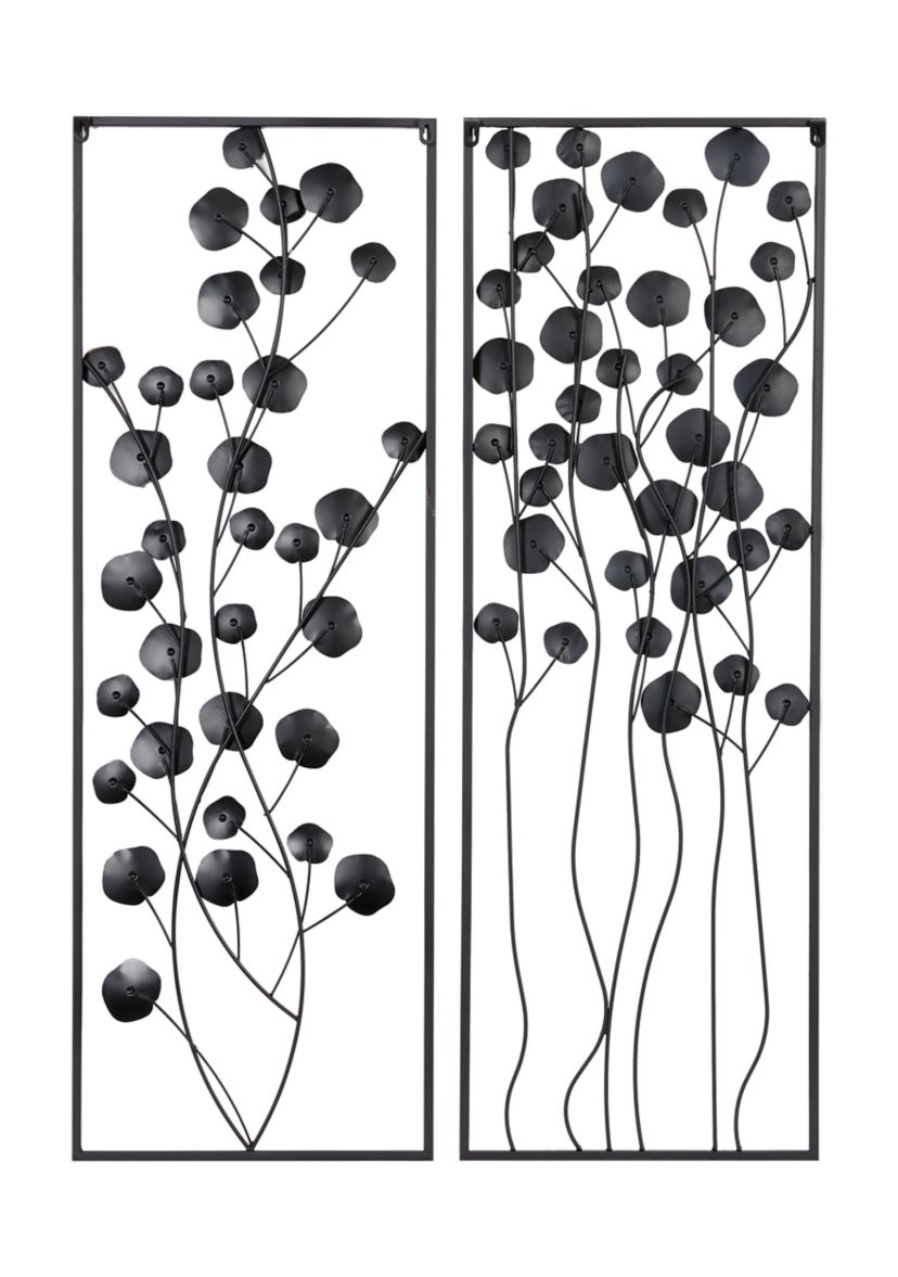 Farmhouse Metal Wall Decor - Set of 2