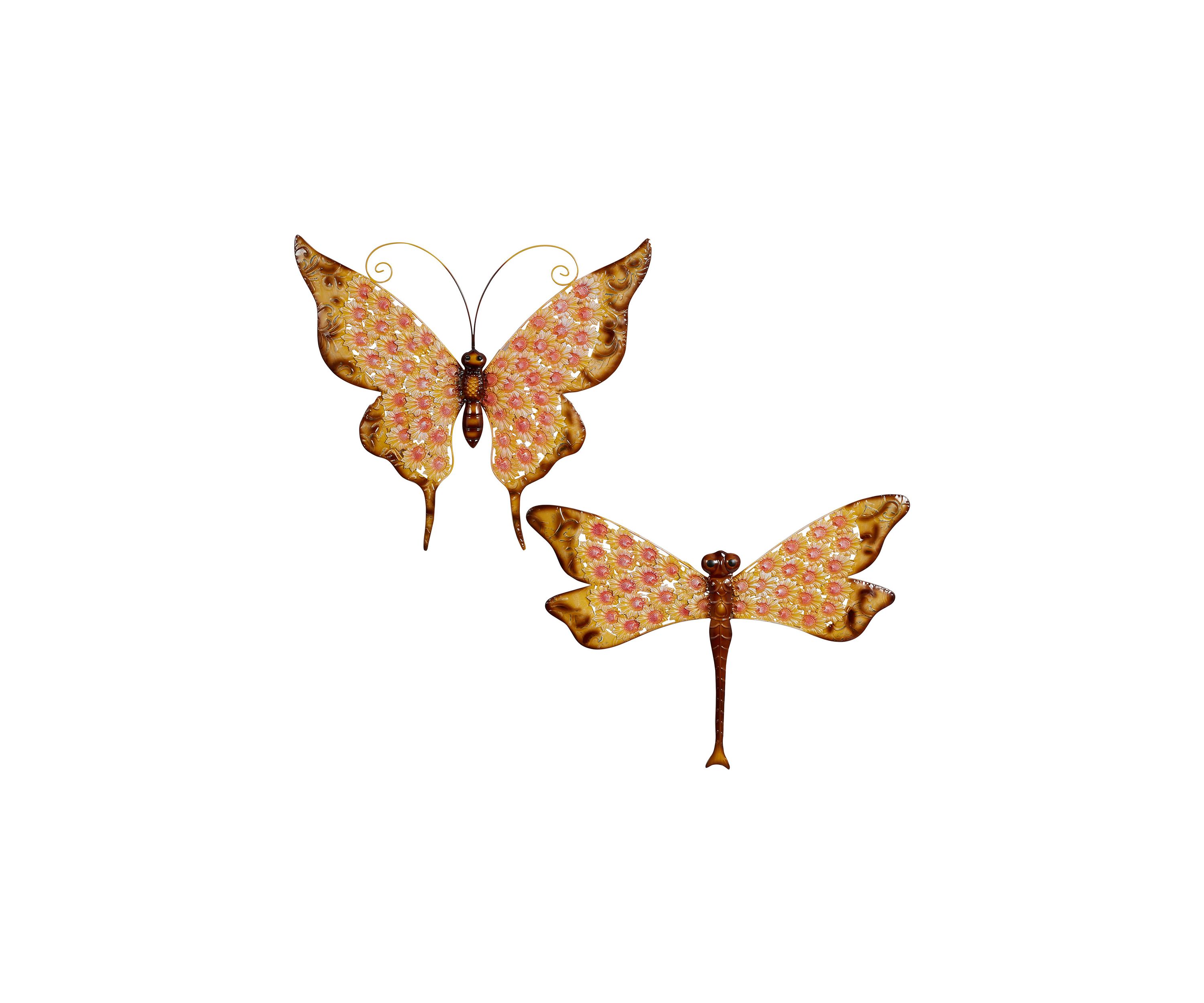 Farmhouse Metal Wall Decor - Set of 2
