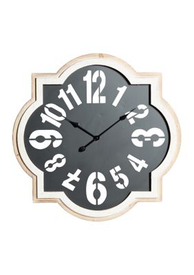 Farmhouse Metal Wall Clock