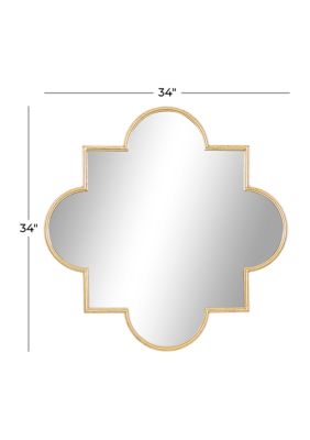 Contemporary Metal Wall Mirror