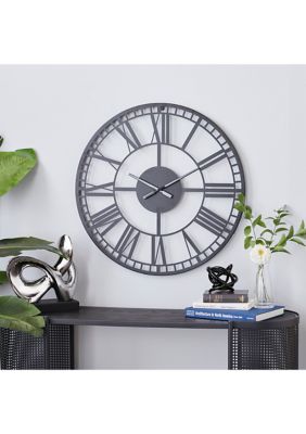 Contemporary Metal Wall Clock