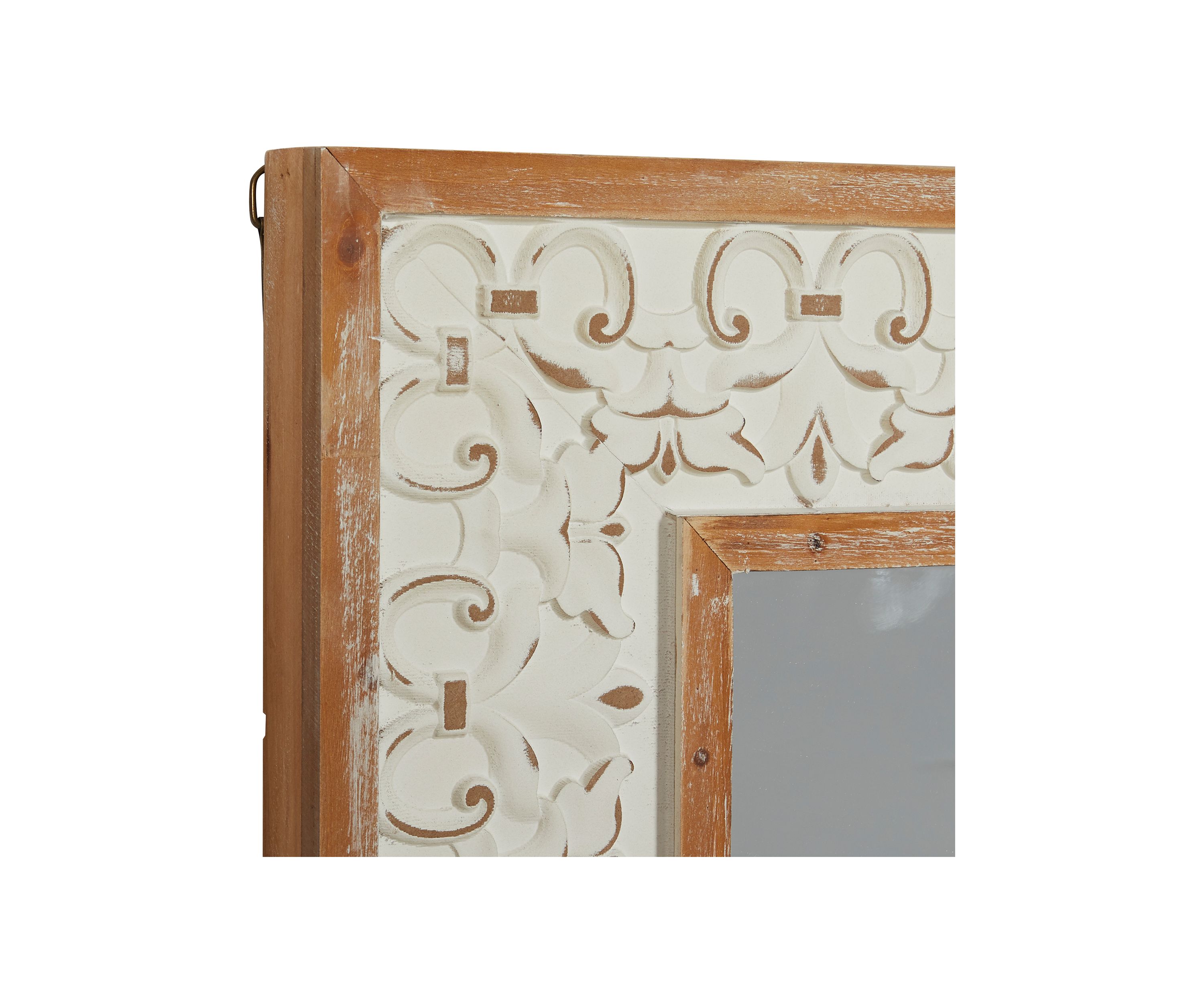 Wood Farmhouse Wall Mirror