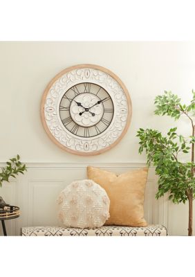 Farmhouse Wooden Wall Clock