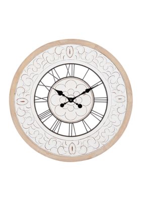 Farmhouse Wooden Wall Clock