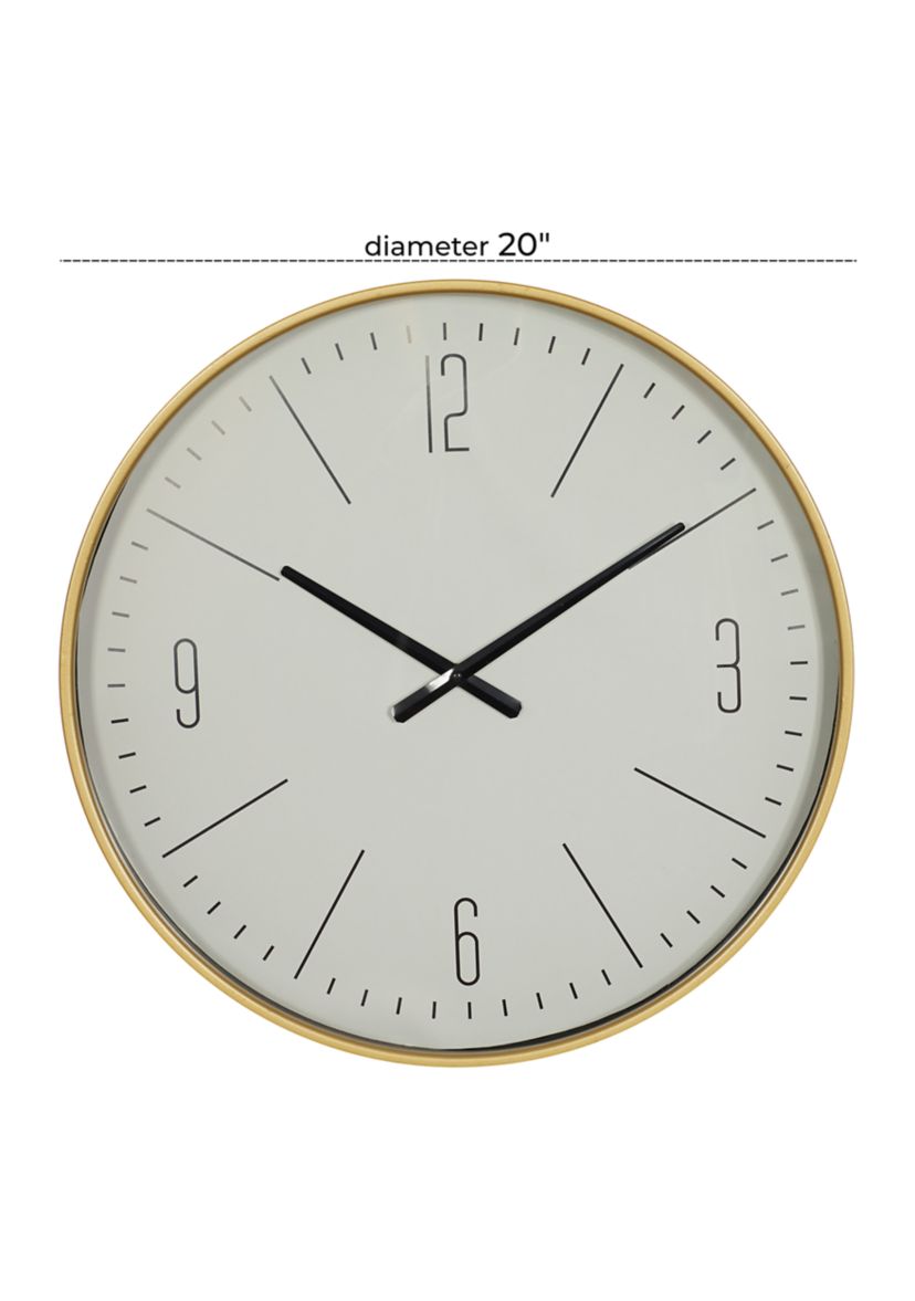 Contemporary Glass Wall Clock