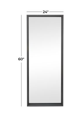 Modern Metal Floor Mirror