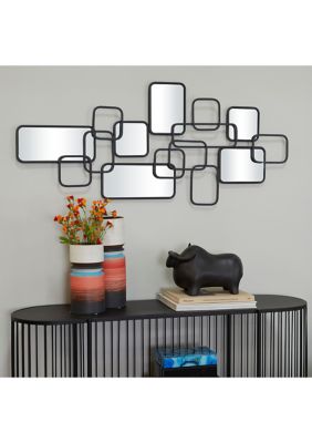 Contemporary Metal Wall Mirror