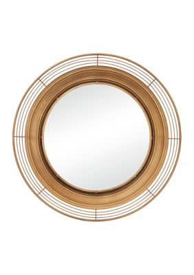 Bohemian Metal Wall Mirror