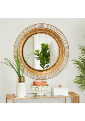 Bohemian Metal Wall Mirror