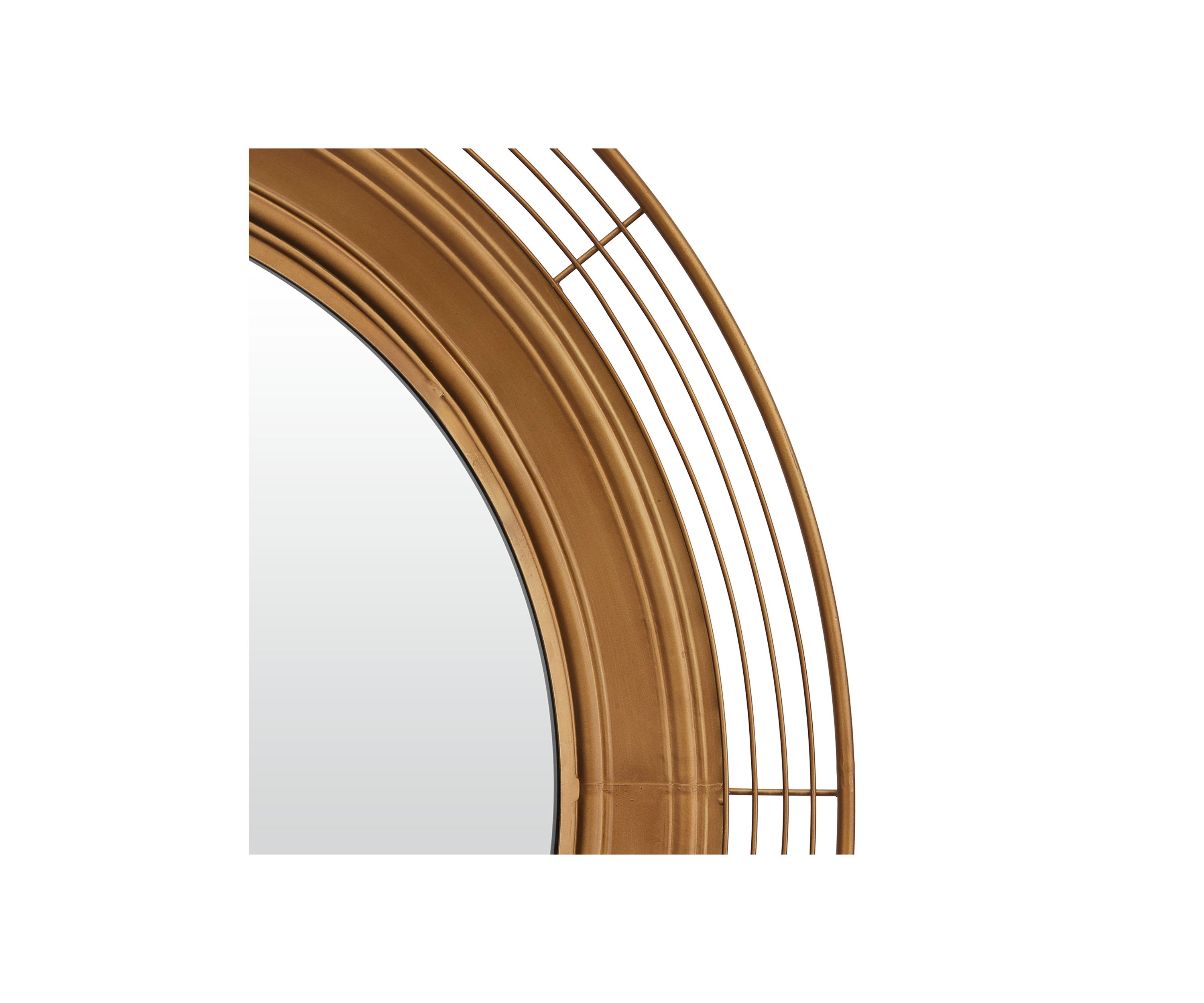 Bohemian Metal Wall Mirror