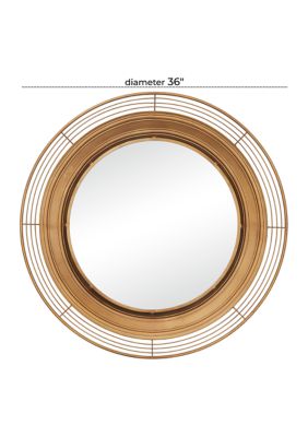 Bohemian Metal Wall Mirror