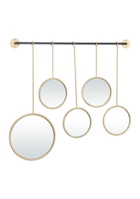 Contemporary Metal Wall Mirror