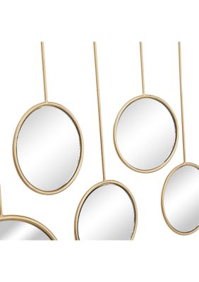 Contemporary Metal Wall Mirror