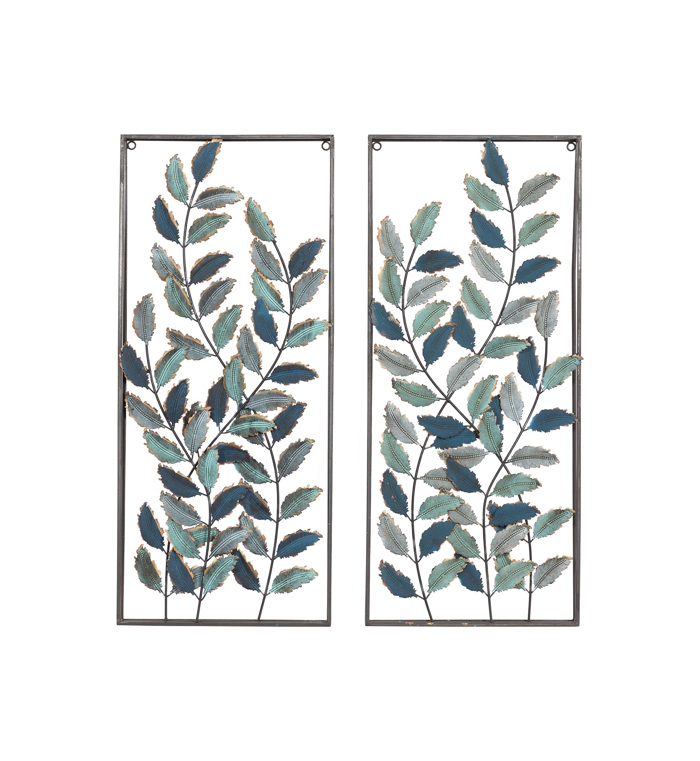Traditional Metal Wall Decor - Set of 2