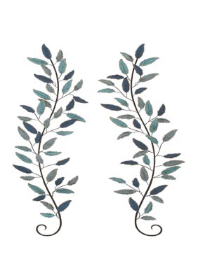 Traditional Metal Wall Decor - Set of 2