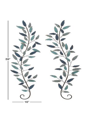 Traditional Metal Wall Decor - Set of 2