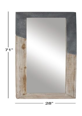 Farmhouse Wood Wall Mirror