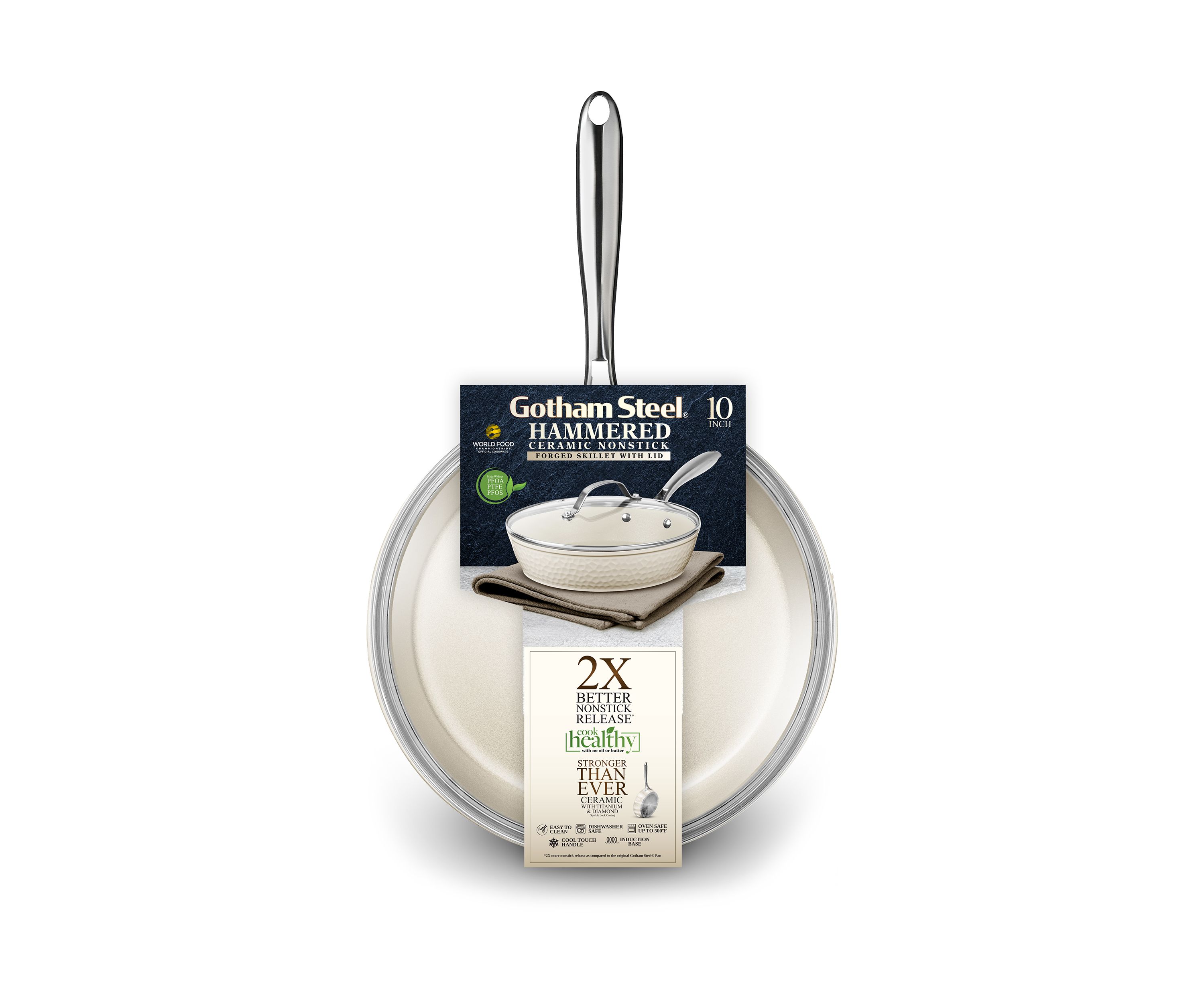 Hammered Frying Pan