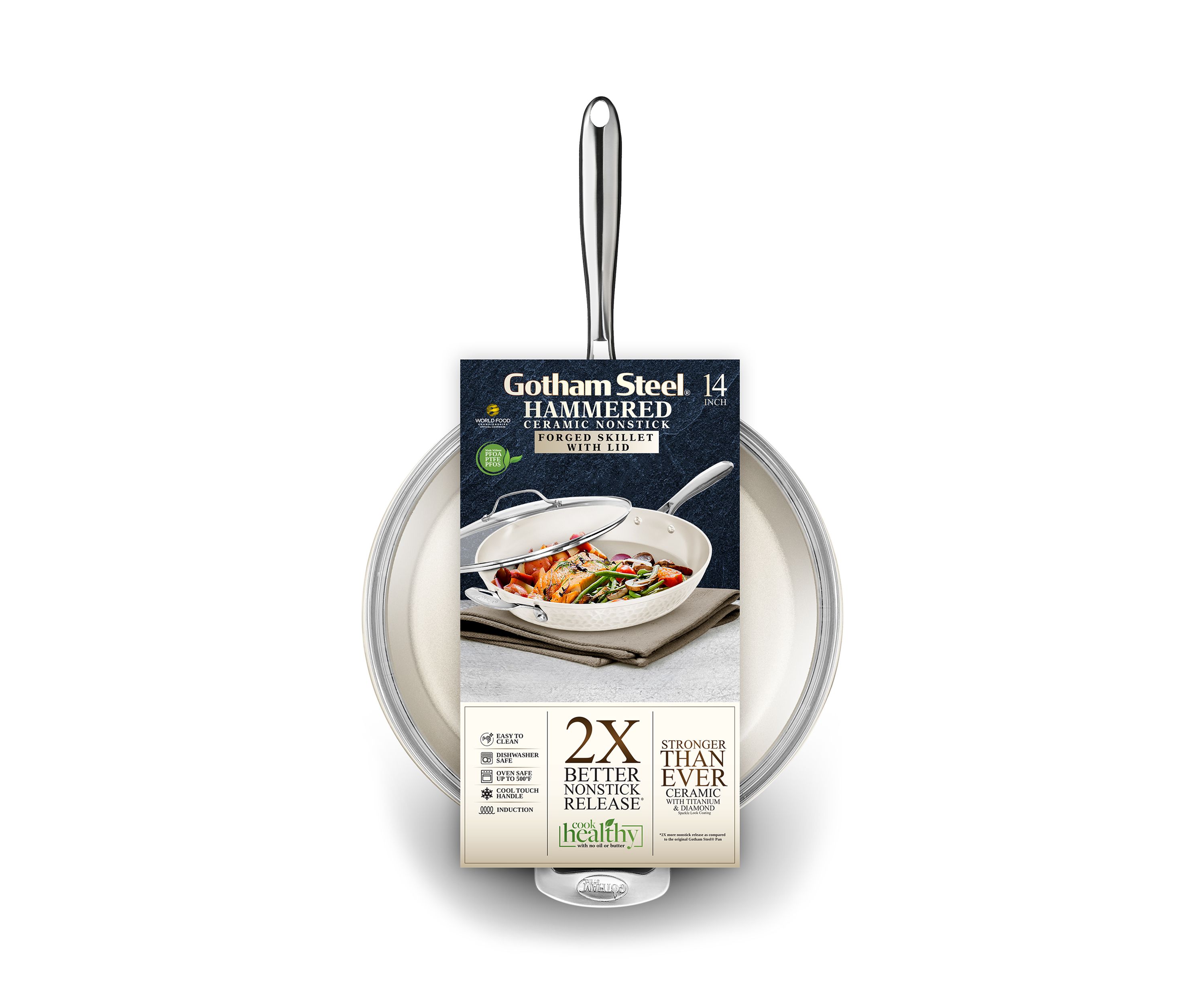  Hammered Frying Pan