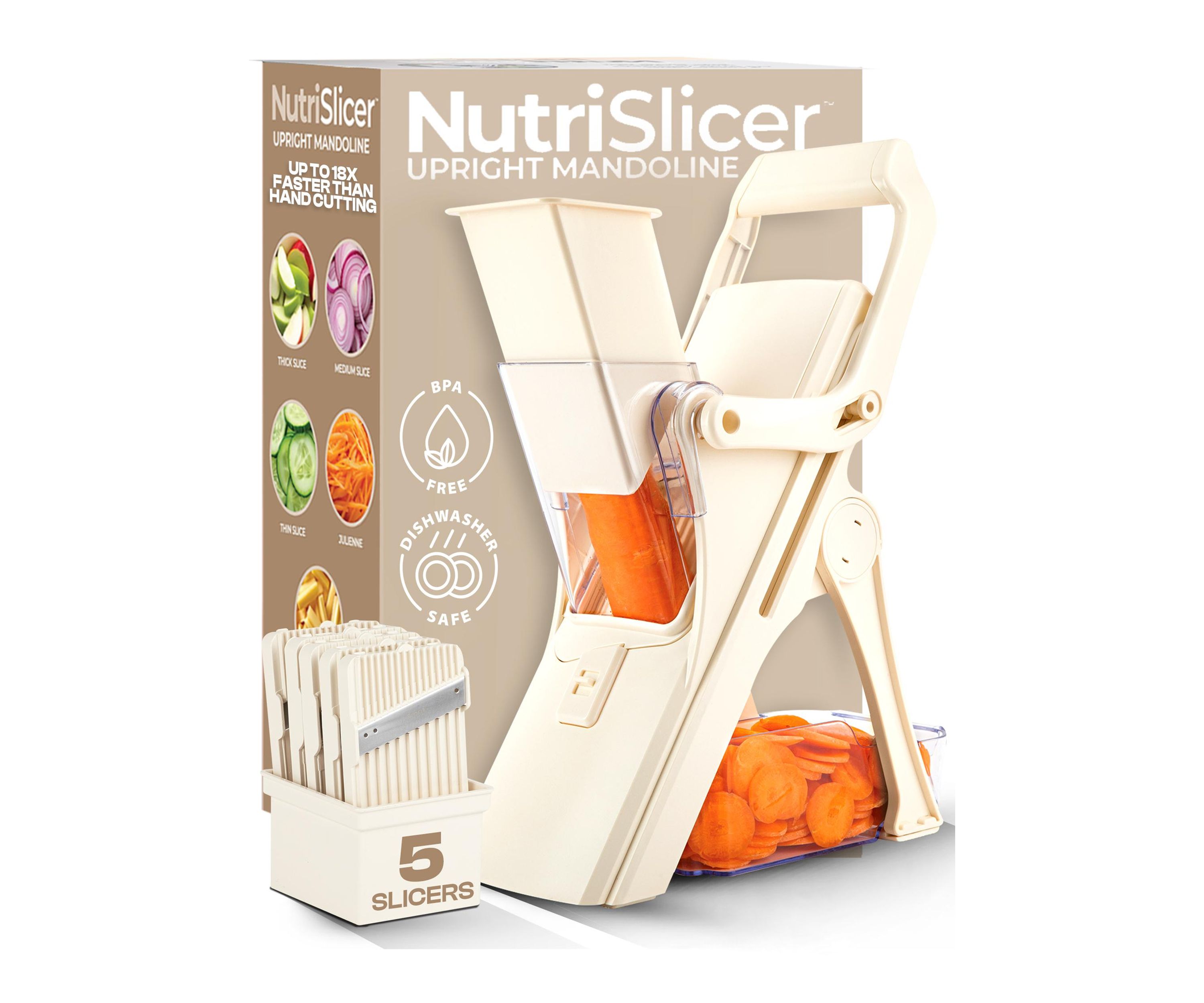 NutriSlicer Upright Mandoline Slicer